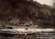 Winslow Homer The final hunting trip oil painting on canvas